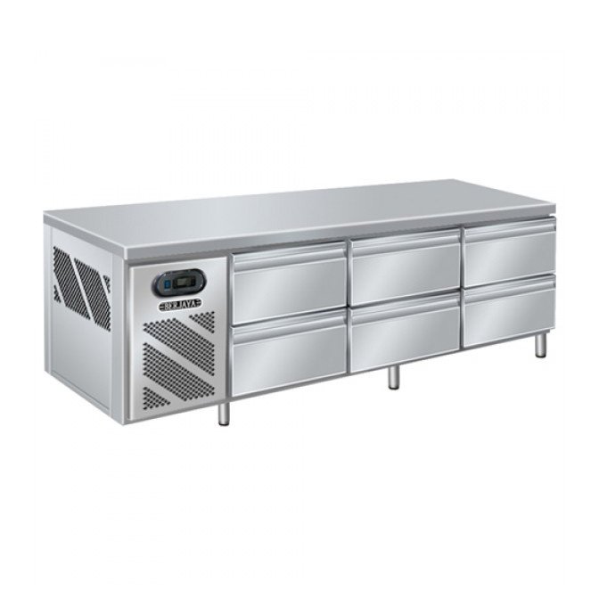 DRAWER COUNTER CHILLER 6 DRAWERS 2400 BERJAYA - DRAWER CHILLERS Kenya