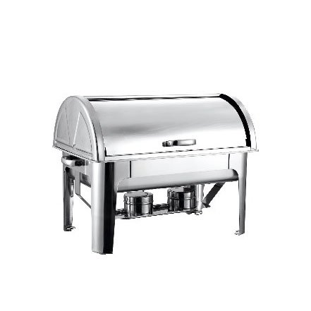 CHAFING DISH ROLL TOP DOUBLE PAN 9 LITRES - CHAFING DISHES Kenya