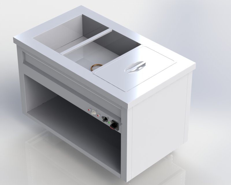 BAIN MARIE WITH OPEN CUPBOARD BMNO1207-3 - BAIN MARIES Kenya