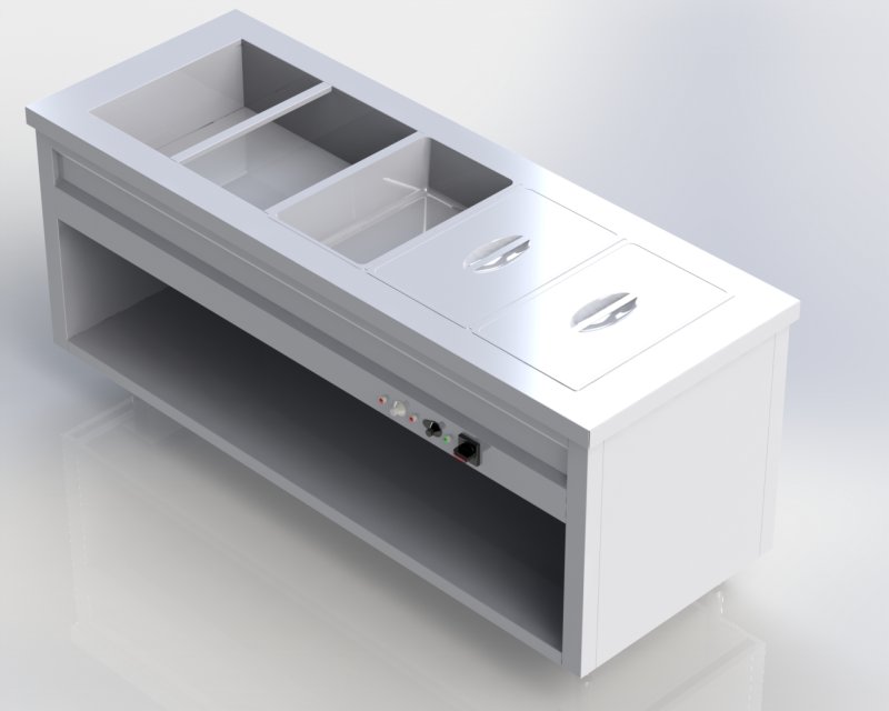 BAIN MARIE WITH OPEN CUPBOARD BMNO2007-5 - BAIN MARIES Kenya