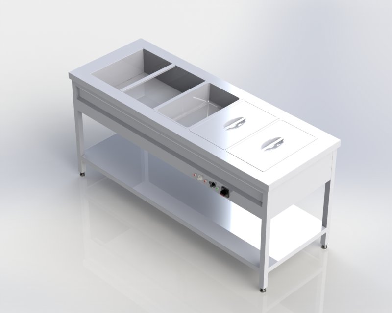 BAIN MARIE WITH UNDERSHELF BMU2007-5 - BAIN MARIES Kenya