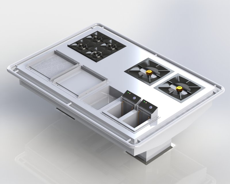 ISLAND TYPE COMBINED COOKER - SHEFFIELD FABRICATIONS ISLAND TYPE...