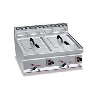 FRYER DOUBLE 10 + 10 LITRES GAS BERTOS - FISH & CHIPS Kenya