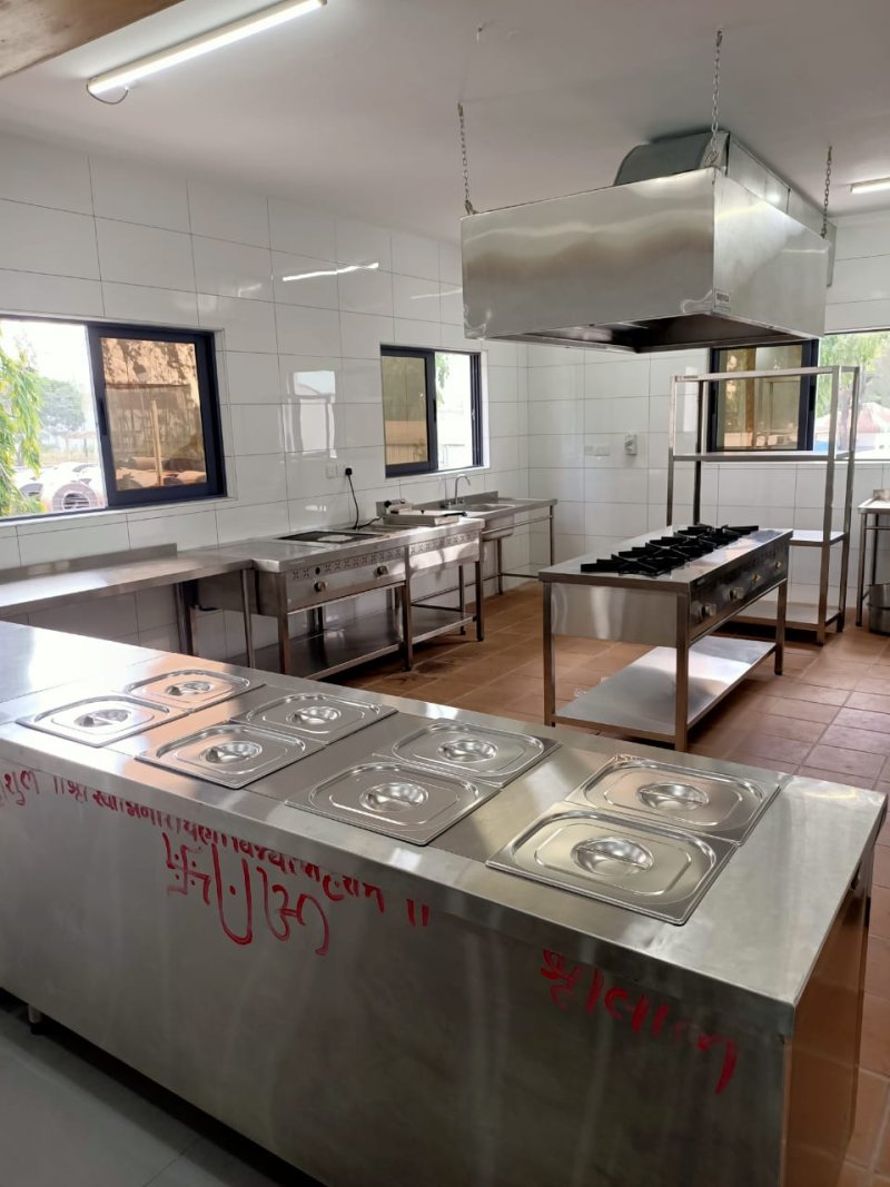Design, Supply and Installation of Hot Cooking and Hood Station Servery Wash Up Section Refrigeration Storage - Corrugated Sheets
