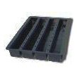 4 Rectangular log black silicone mould - SILICONE MOULDS Kenya