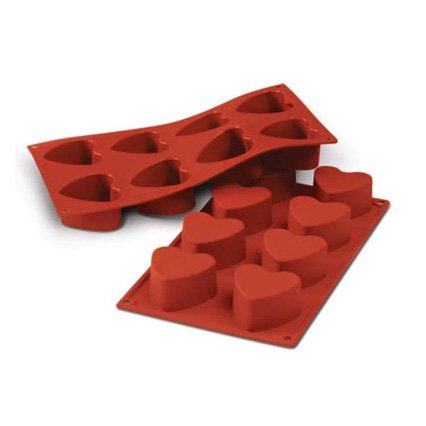 Terracotta siliconflex -Heart - SILICONE MOULDS Kenya