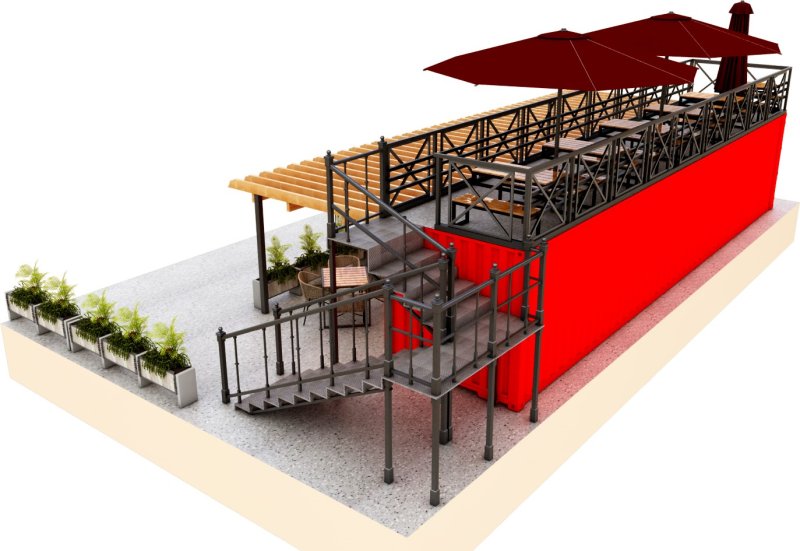 Container Concept: Imaginative Culinary Spaces For Urban Situations