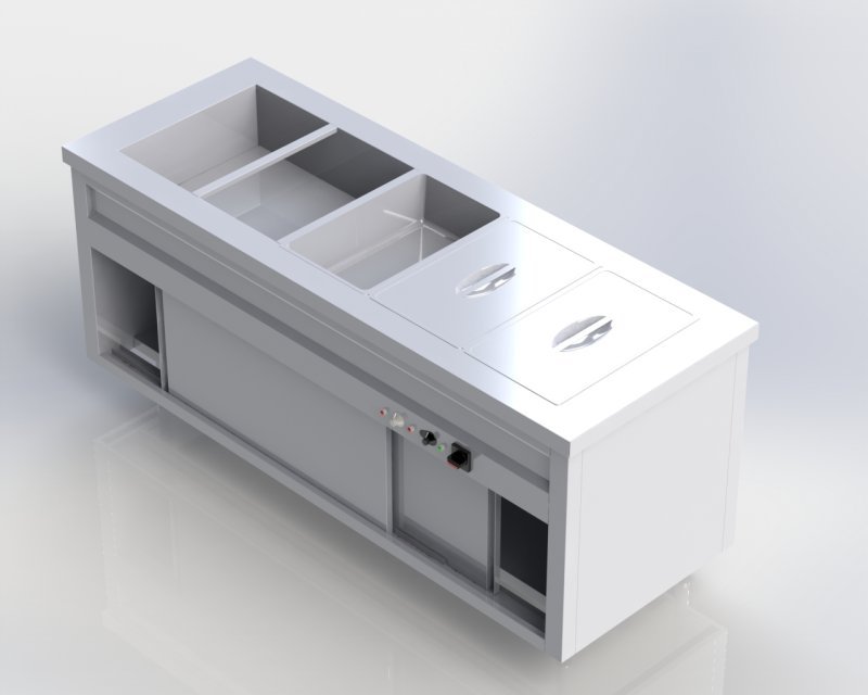 BAIN MARIE WITH NEUTRAL CUPBOARD BMN2007-5 - BAIN MARIES Kenya