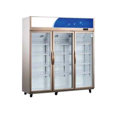 VERTICAL DISPLAY CABINET TRIPLE DOOR CHILLER (ALUMINUM FRAME) - BEVERAGE (VISI) COOLERS Kenya