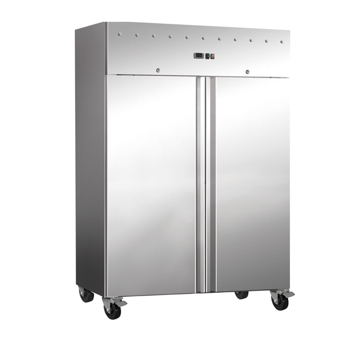 UPRIGHT SOLID DOOR FREEZER 2 DOOR BLUELINE GN1410BT - UPRIGHT FREEZERS Kenya