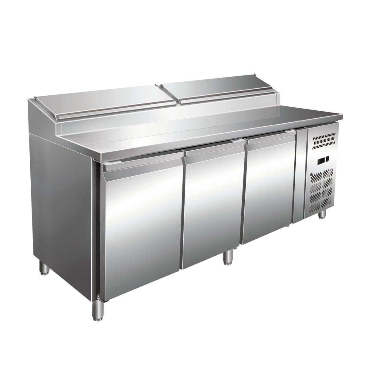SALAD COUNTER 3 DOOR 1800 BLUELINE - SALAD DISPLAYS & SALAD COUNTERS Kenya