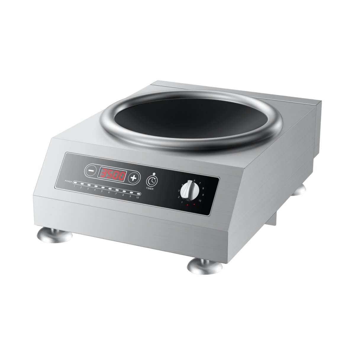 TABLE TOP SINGLE INDUCTION WOK 5KW - INDUCTION CHAFFERS & COOKERS Kenya