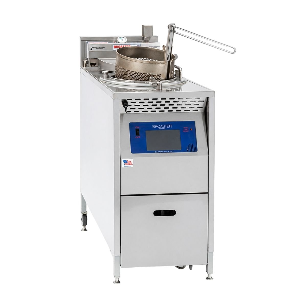 PRESSURE FRYER GAS BROASTER 1800G - CHICKEN & CHIPS Kenya