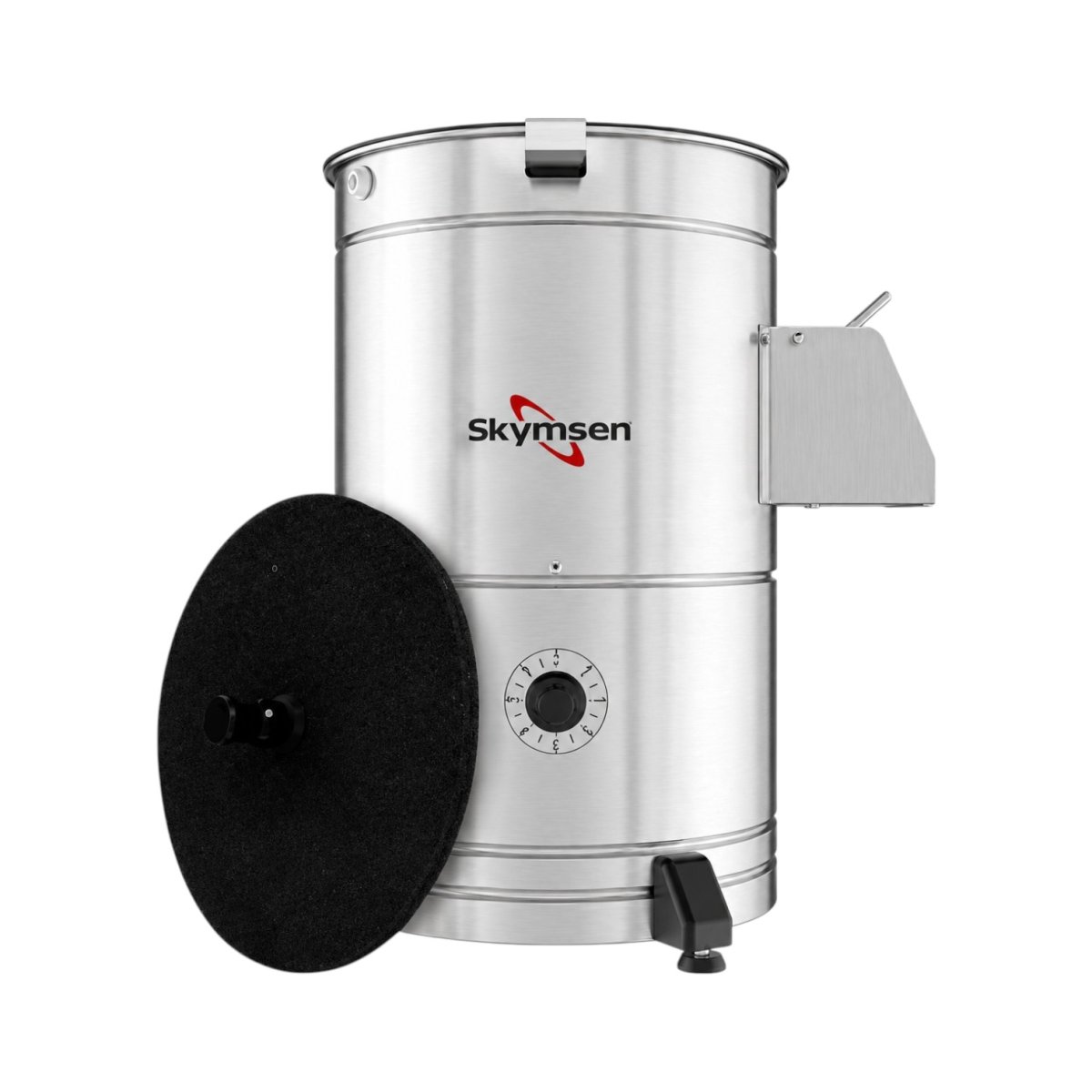 POTATO PEELER WITH DOOR, STAINLESS STEEL 10KG - POTATO PEELERS Kenya